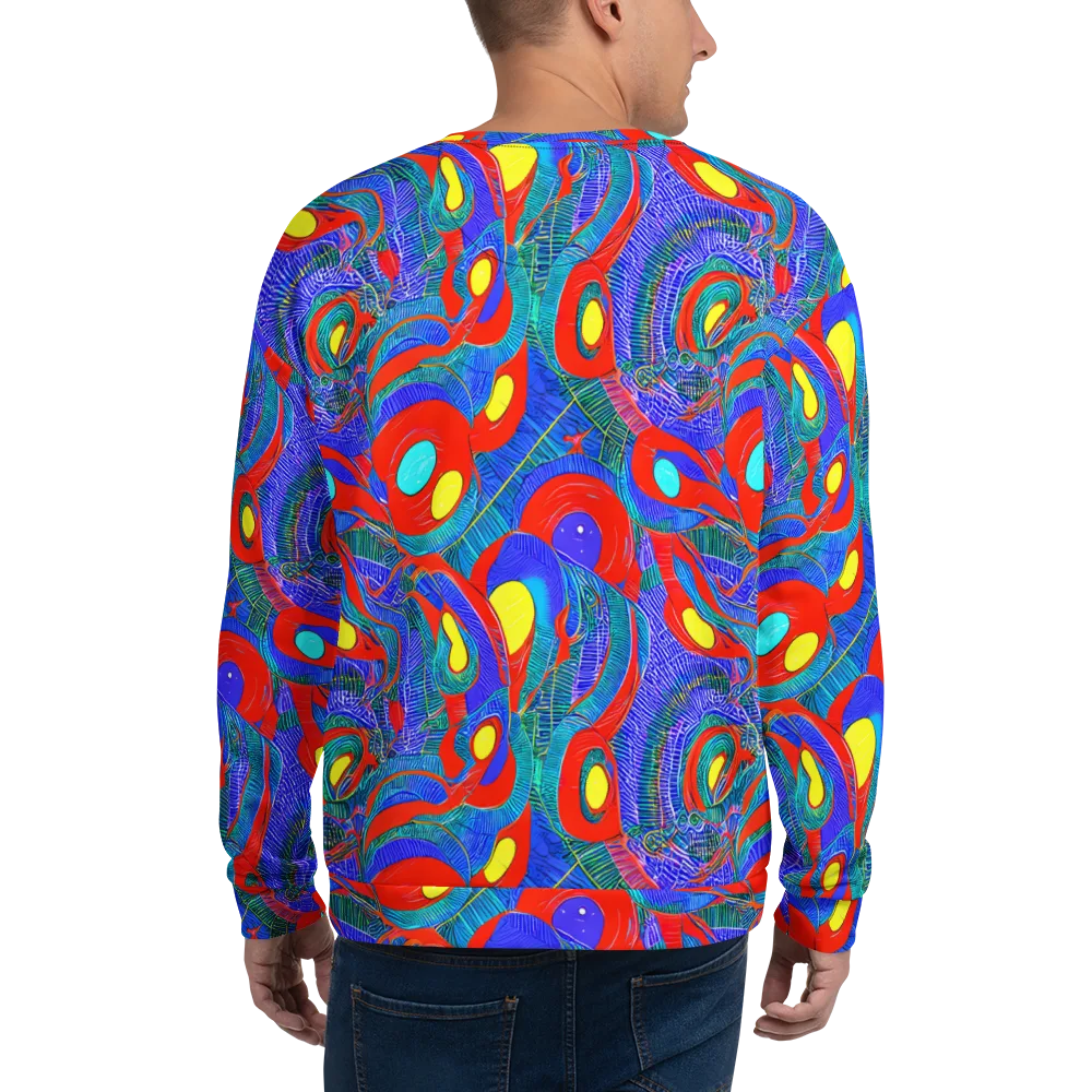 Red Tide Electric on Sweatshirt — Back