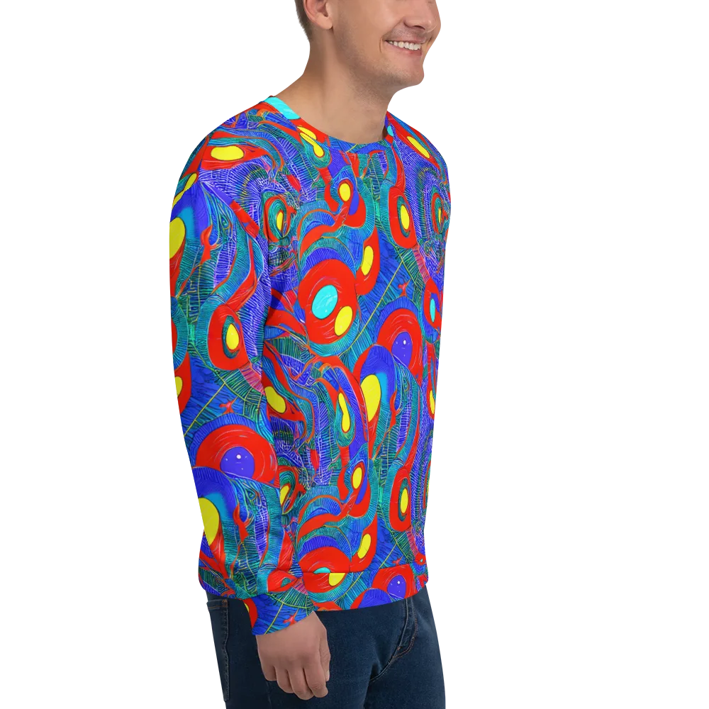 Red Tide Electric on Sweatshirt — Right Front