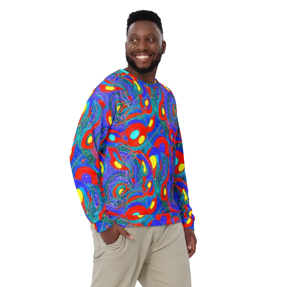 Red Tide Electric on Sweatshirt — Front