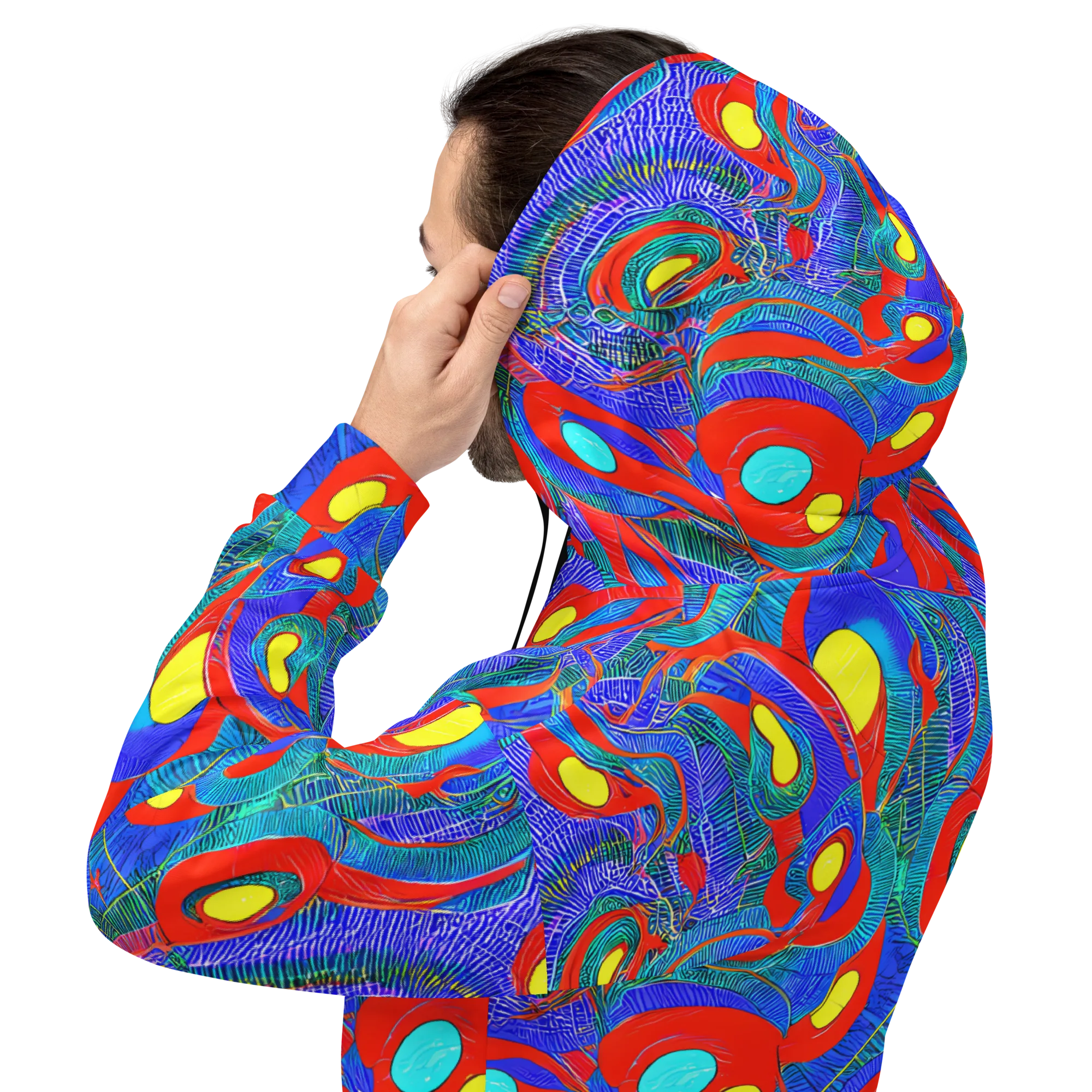 Red Tide Electric on Hoodie — Back