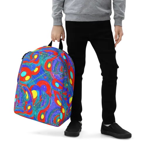 Red Tide Electric on a Minimalist Backpack