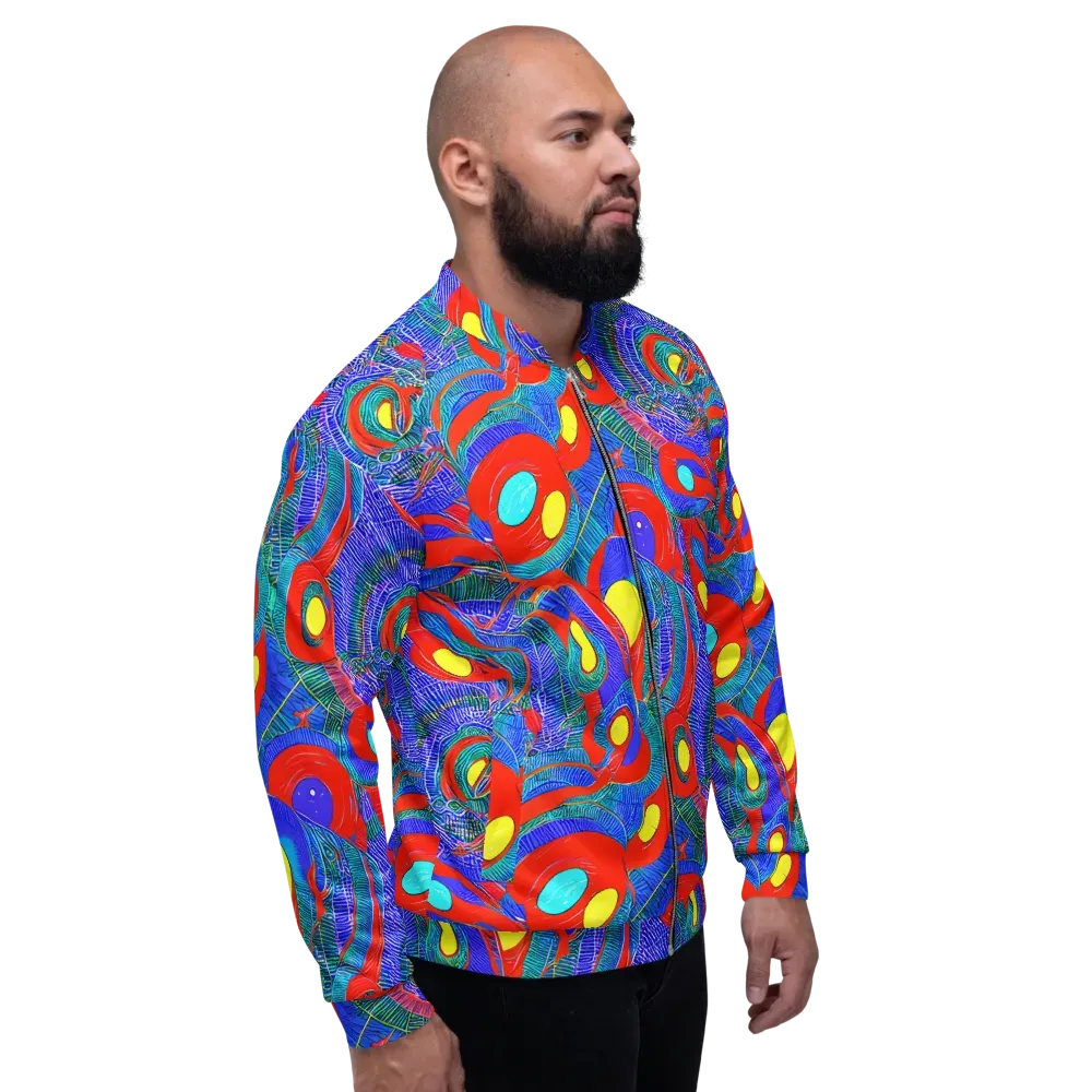 Red Tide Electric on Bomber Jacket — Right