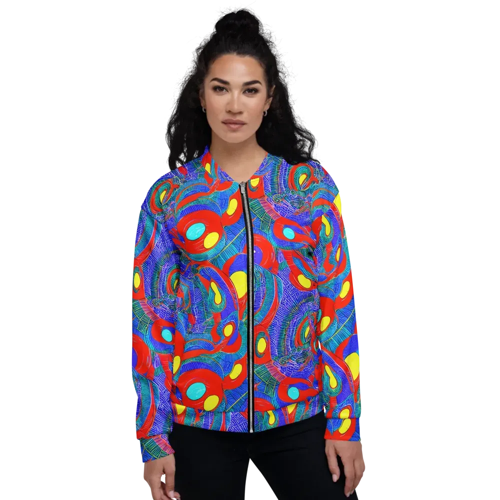 Red Tide Electric on Bomber Jacket — Front