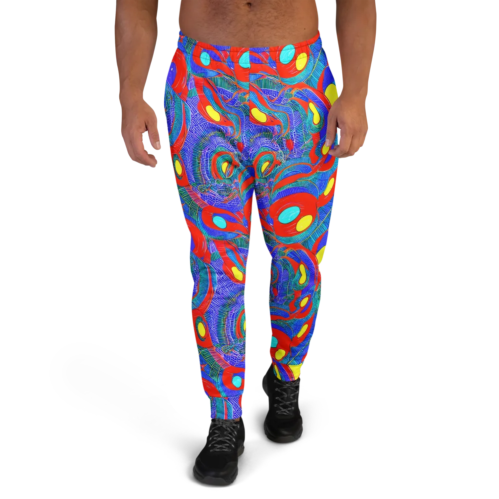 Red Tide Electric on Men's Joggers — Front
