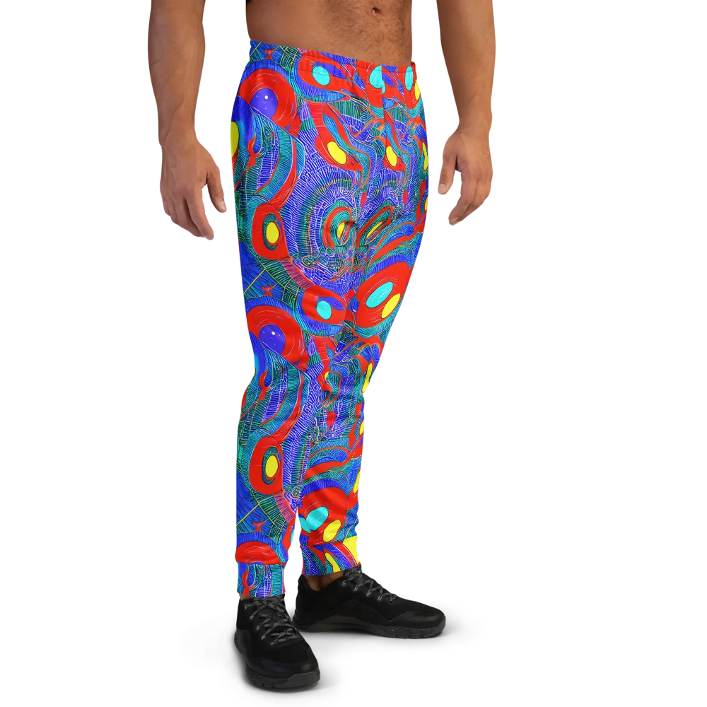 Red Tide Electric on Men's Joggers — Right