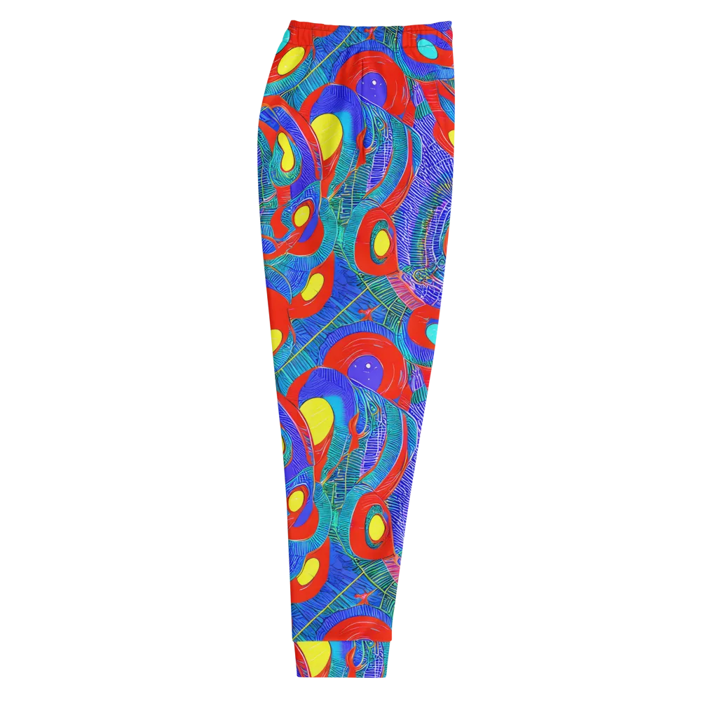 Red Tide Electric on Men's Joggers — Right