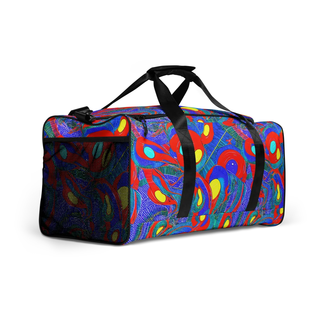 Red Tide Electric on Duffle Bag — Right Front