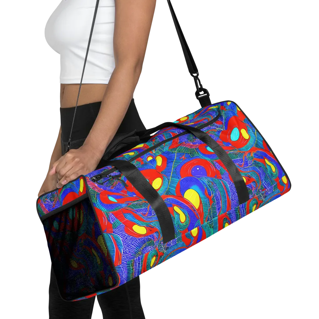 Red Tide Electric on Duffle Bag — Front