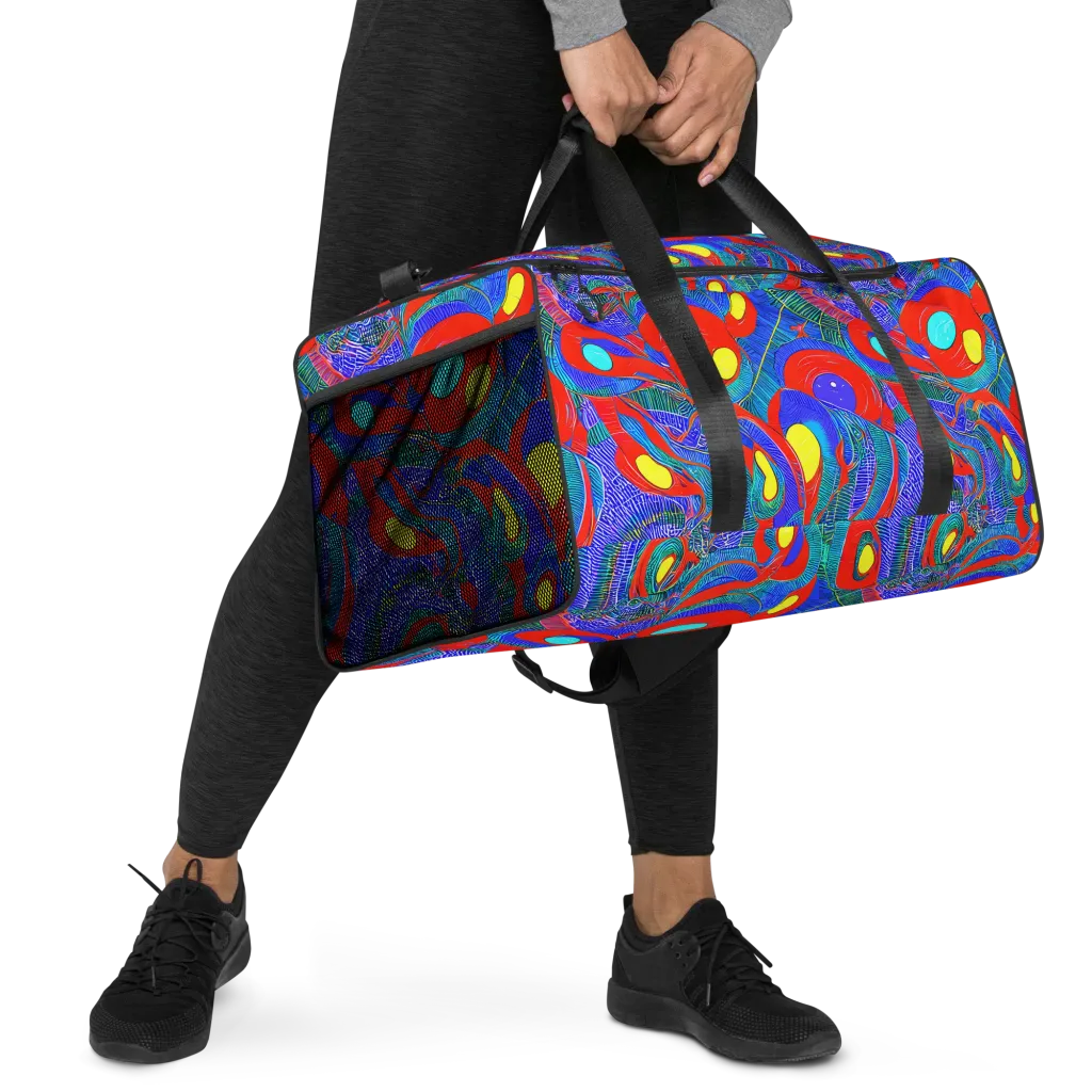 Red Tide Electric on Duffle Bag — Right Front