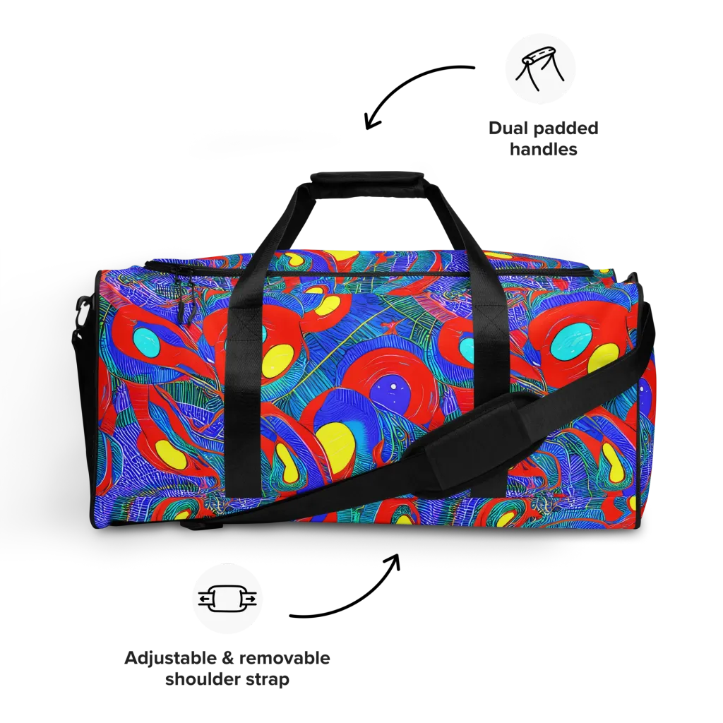 Red Tide Electric on Duffle Bag — Front