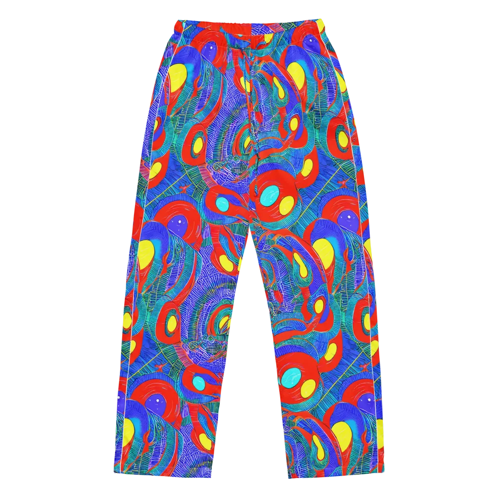 Red Tide Electric on Women's Pajama Pants — Front