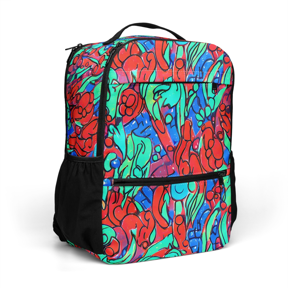 Hypercolor Habitat on Utility Backpack — Right Front