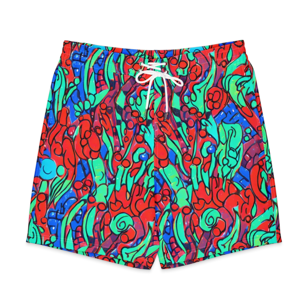 Hypercolor Habitat on Men's Board Shorts — Front