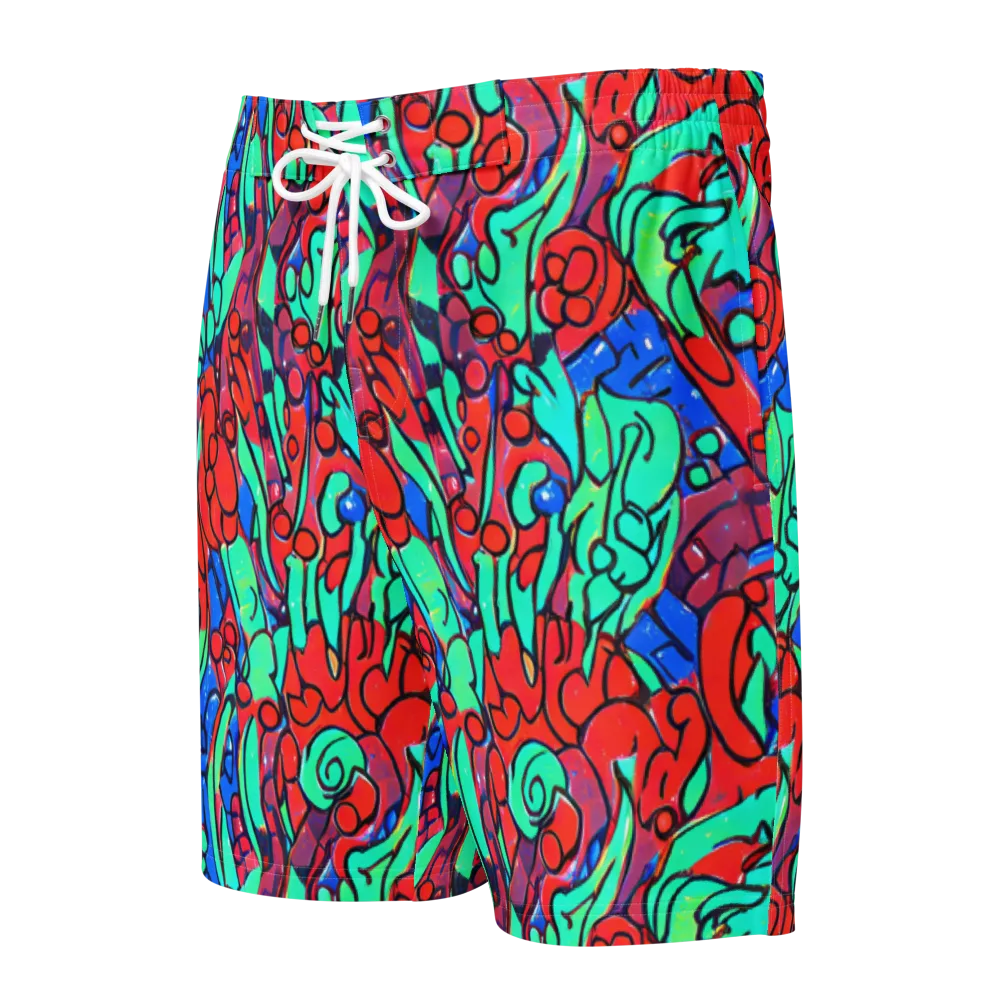 Hypercolor Habitat on Men's Board Shorts — Front