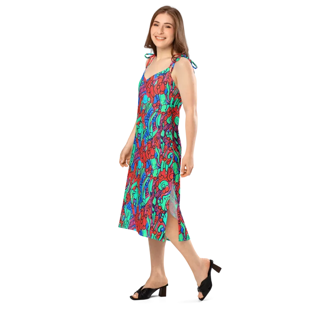 Hypercolor Habitat on Slip Dress — Left Front