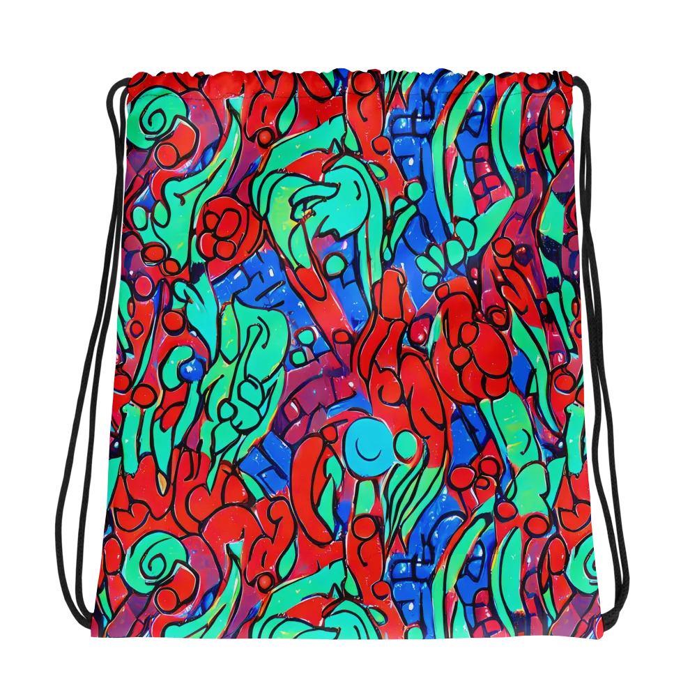 Hypercolor Habitat on Drawstring Bag — Photo