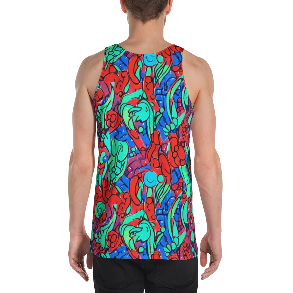 Hypercolor Habitat on Men's Tank Top — Back