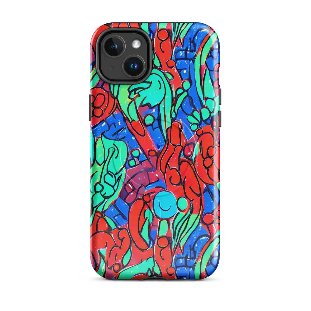 Hypercolor Habitat on MagSafe Tough Case for iPhone® — Front