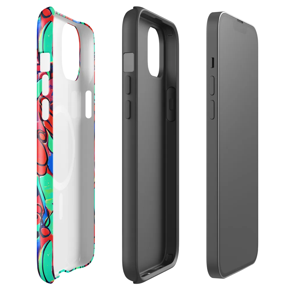 Hypercolor Habitat on MagSafe Tough Case for iPhone® — Front