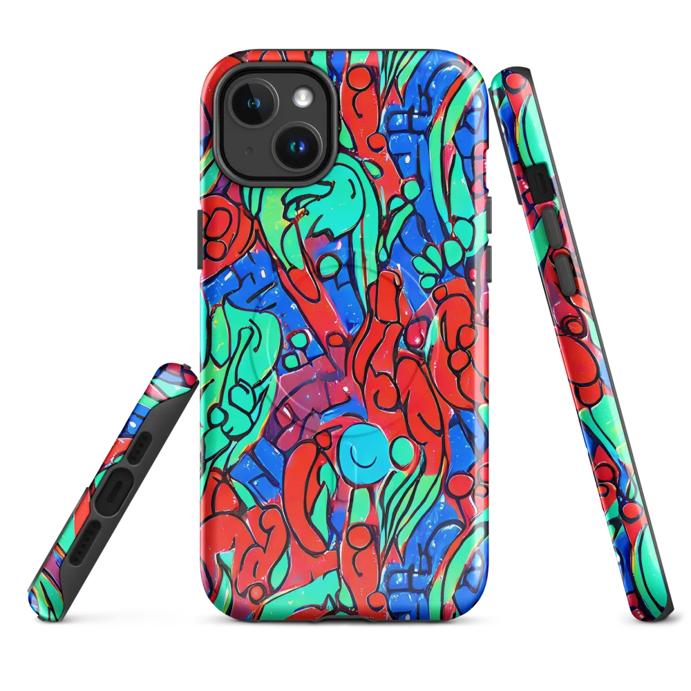 Hypercolor Habitat on MagSafe Tough Case for iPhone® — Front