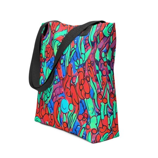 Hypercolor Habitat on a Tote Bag