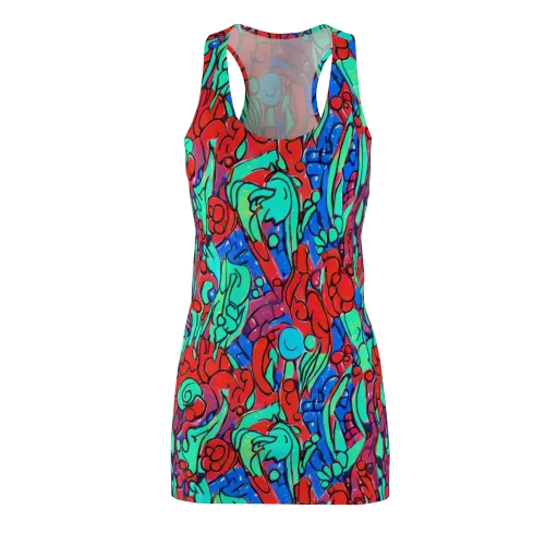 Hypercolor Habitat on a Racerback Dress