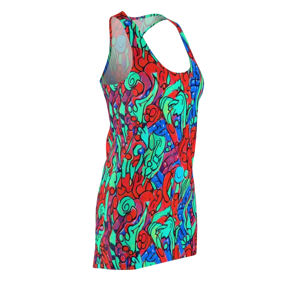 Hypercolor Habitat on Racerback Dress — Front Side