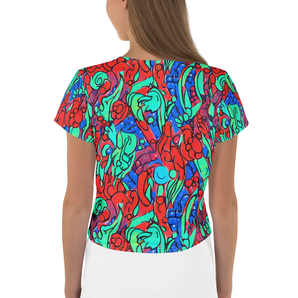 Hypercolor Habitat on Crop Tee — Back