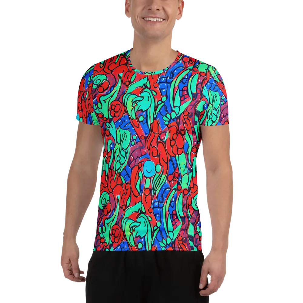 Hypercolor Habitat on Men's Athletic T-Shirt — Front