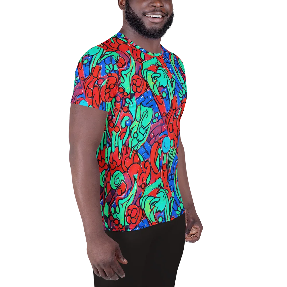 Hypercolor Habitat on Men's Athletic T-Shirt — Right