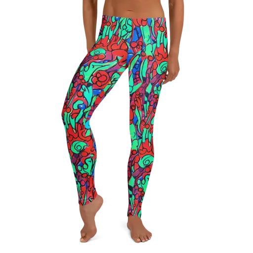 Hypercolor Habitat on a Leggings