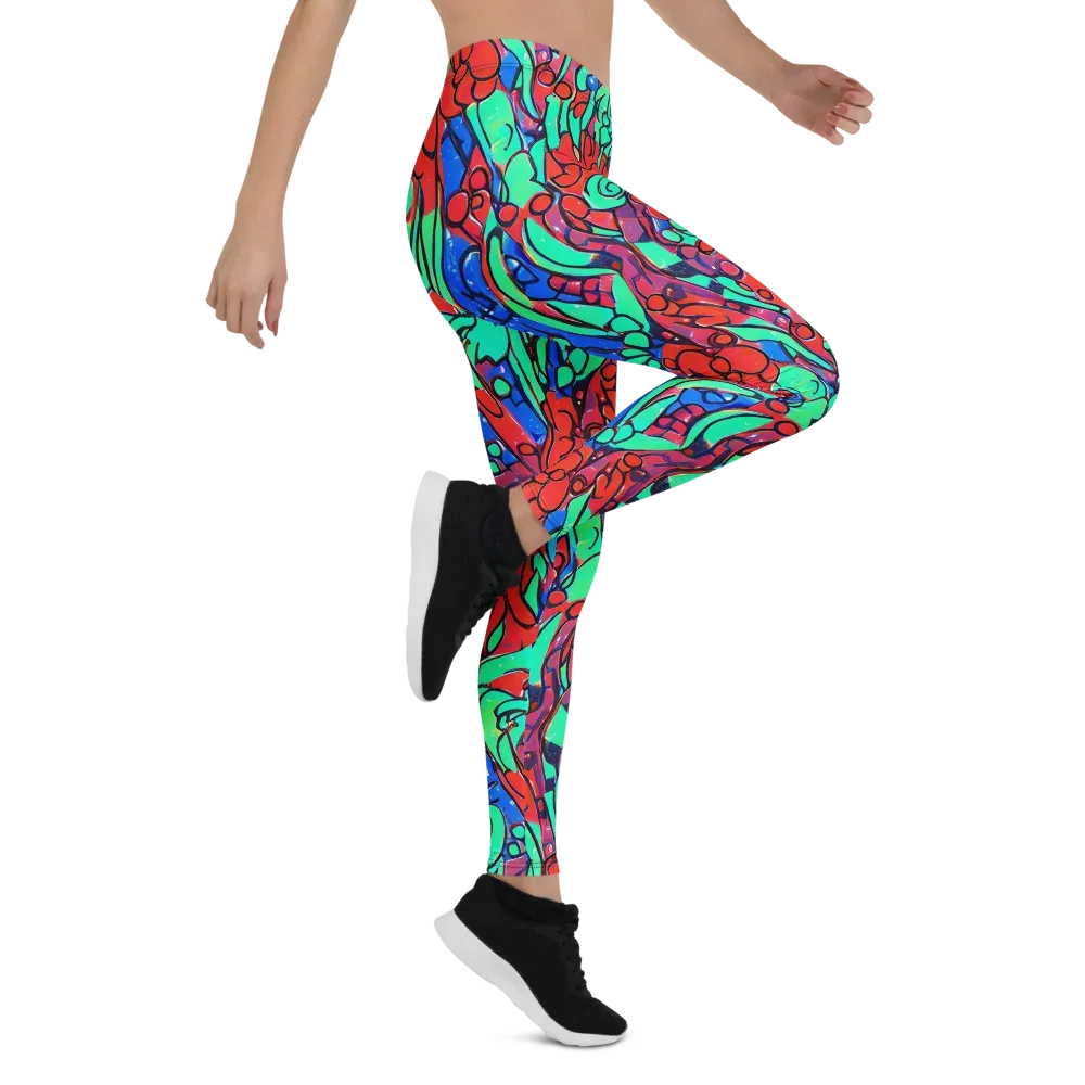 Hypercolor Habitat on Leggings — Right