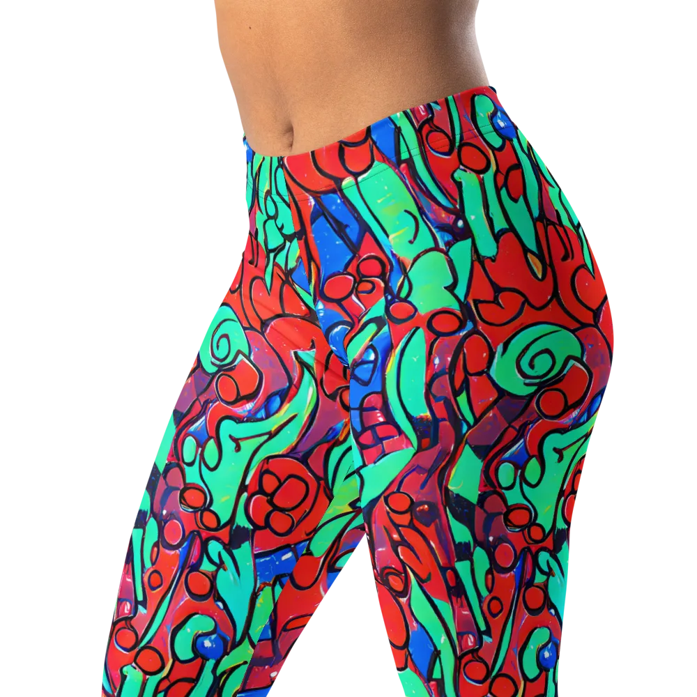 Hypercolor Habitat on Leggings — Left Front