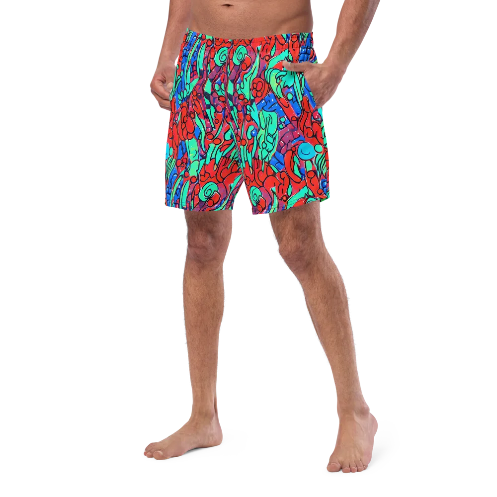 Hypercolor Habitat on Swim Trunks — Left Front