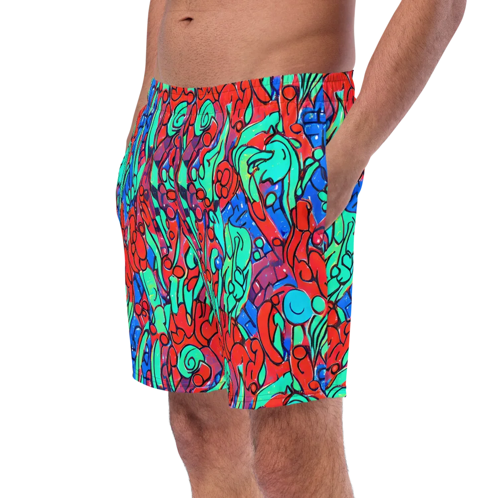 Hypercolor Habitat on Swim Trunks — Left Front