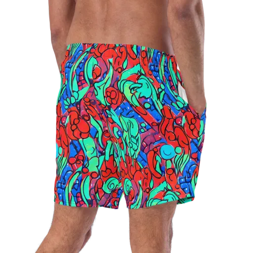 Hypercolor Habitat on a Swim Trunks