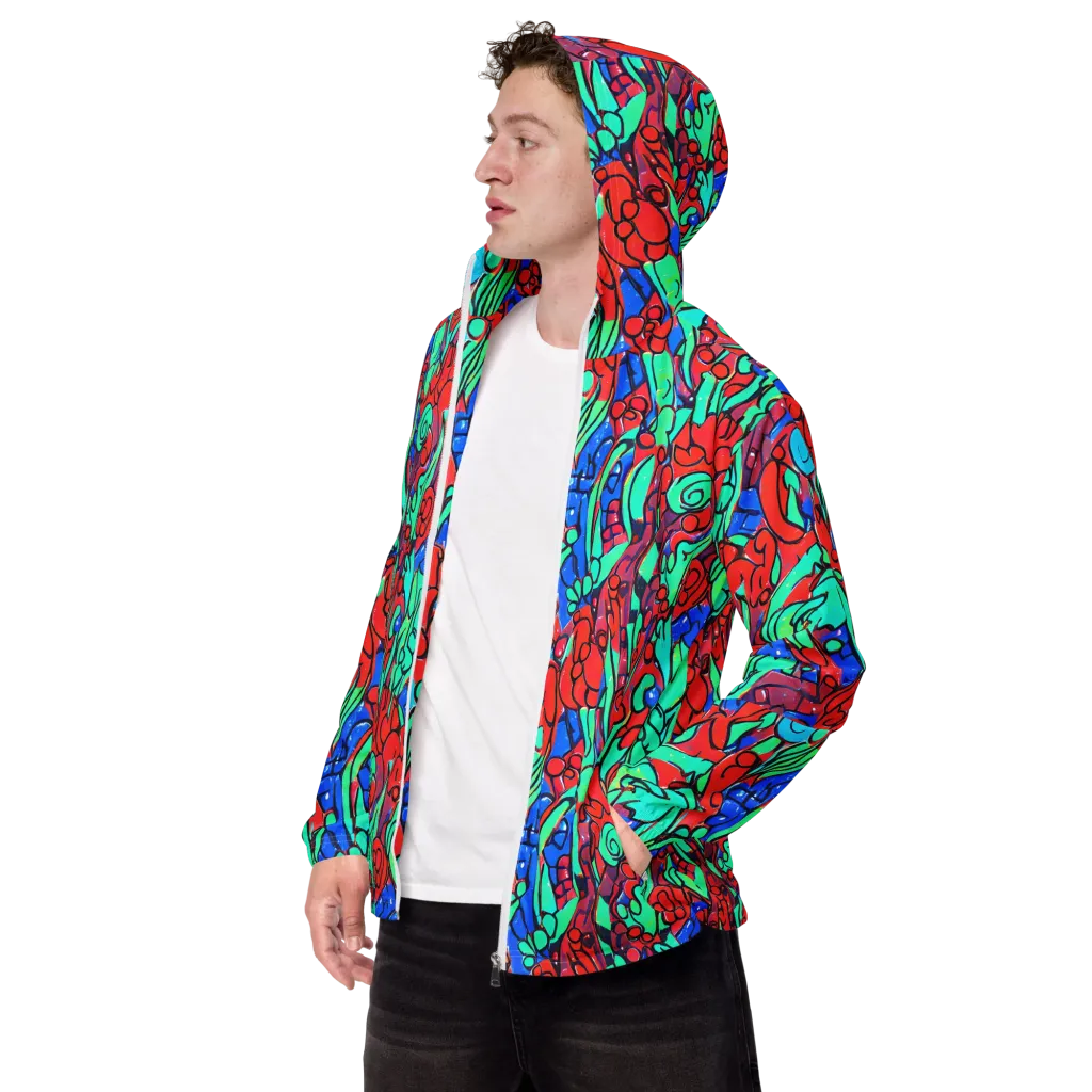 Hypercolor Habitat on Men's Windbreaker — Left Front