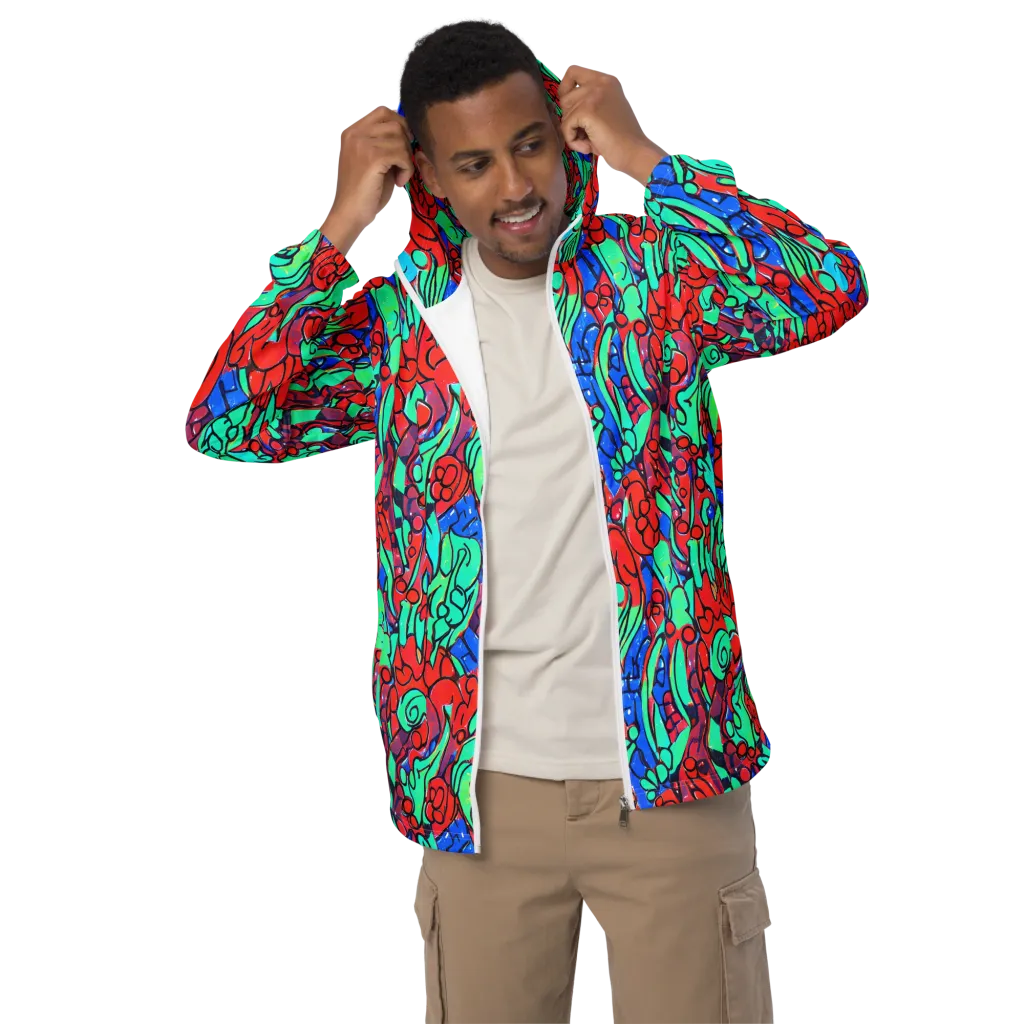 Hypercolor Habitat on Men's Windbreaker — Front