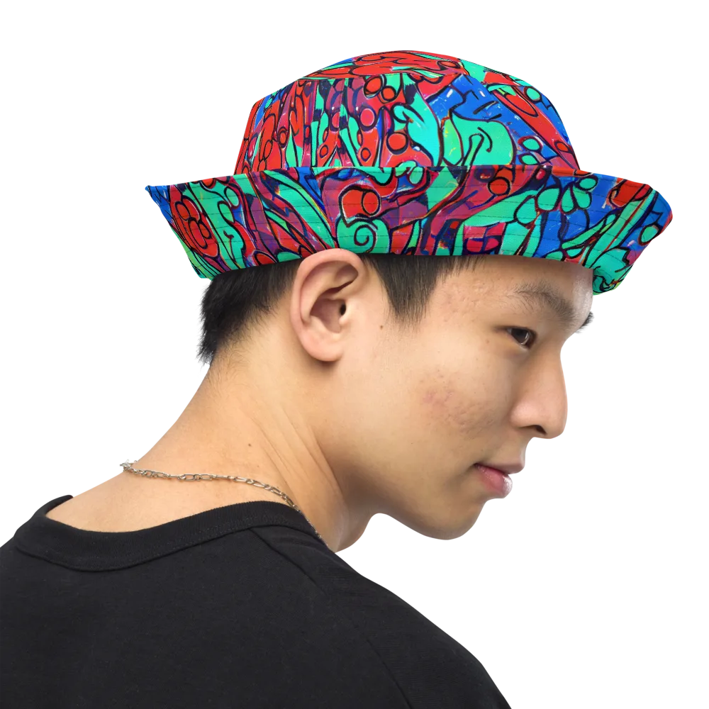 Hypercolor Habitat on Reversible Bucket Hat — Right Outside