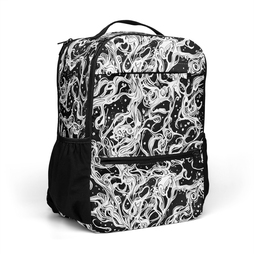 Sonic Smoke on Utility Backpack — Right Front