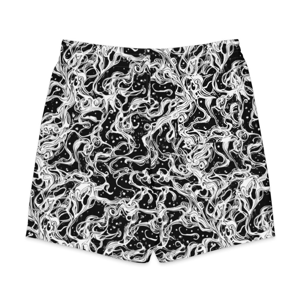 Sonic Smoke on Men's Board Shorts — Back