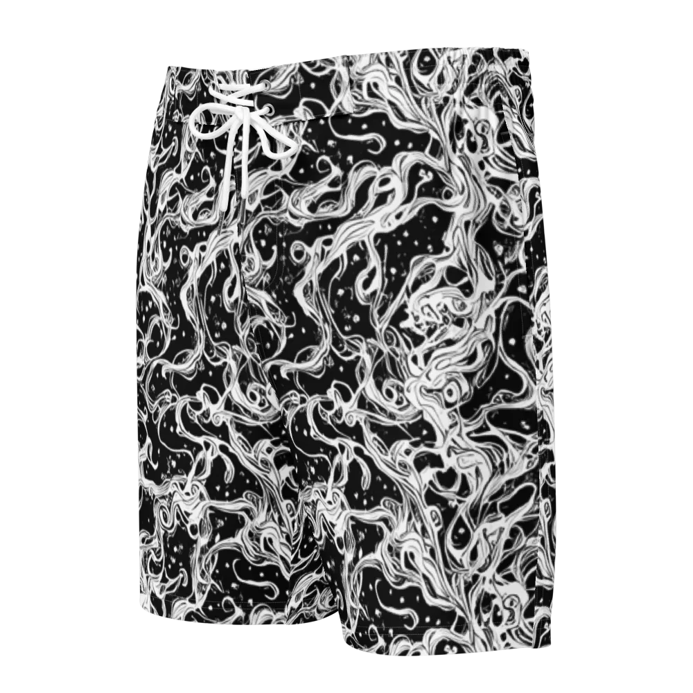Sonic Smoke on Men's Board Shorts — Front