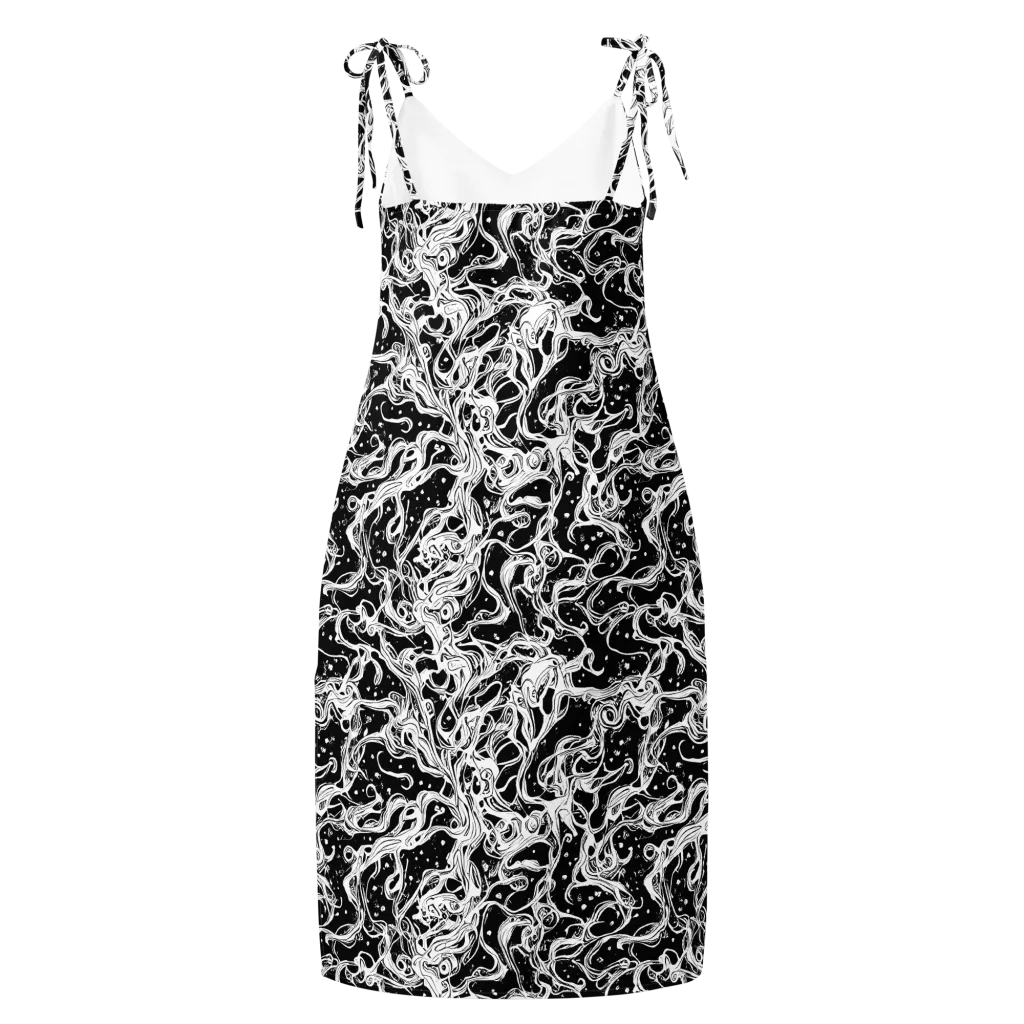 Sonic Smoke on Slip Dress — Back