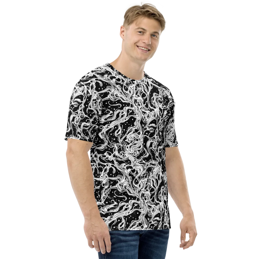 Sonic Smoke on Men's Crew Neck T-Shirt — Right