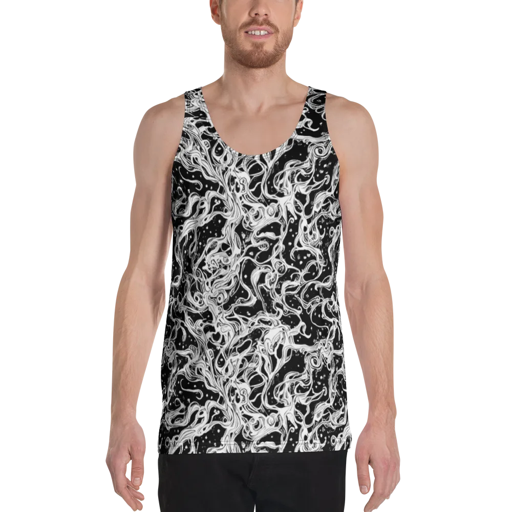 Sonic Smoke on Men's Tank Top — Front