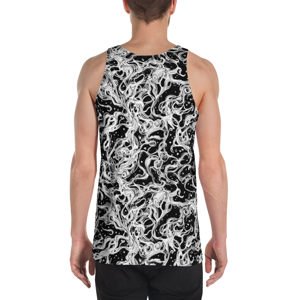Sonic Smoke on Men's Tank Top — Back