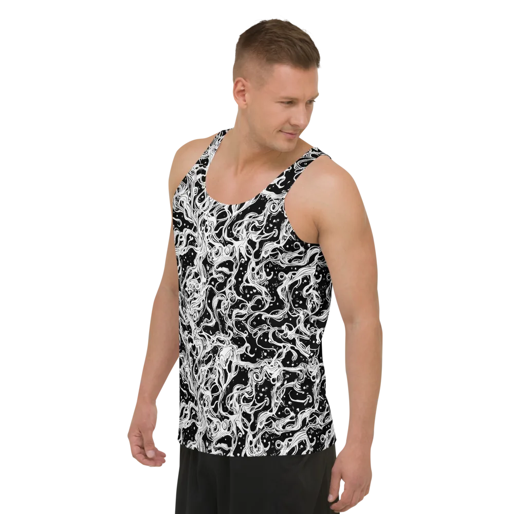 Sonic Smoke on Men's Tank Top — Left Front
