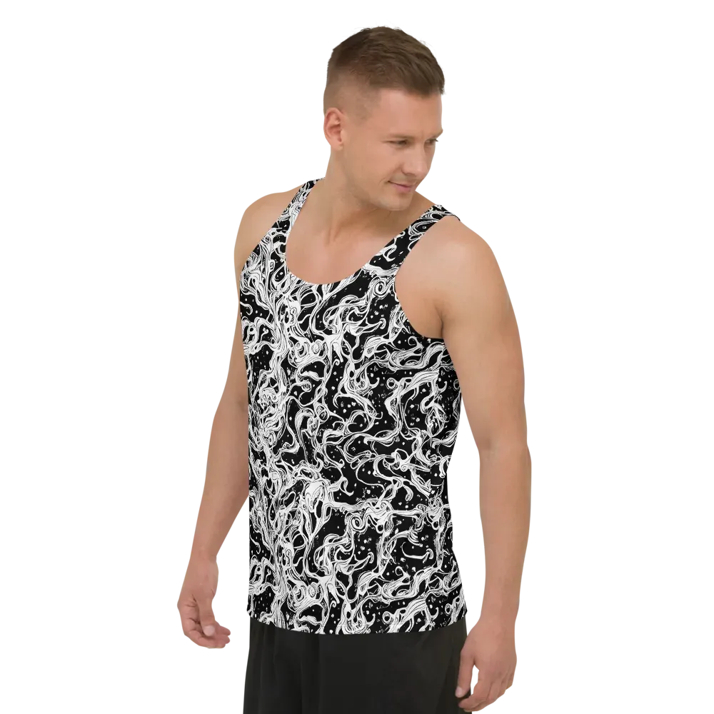 Sonic Smoke on Men's Tank Top — Left Front