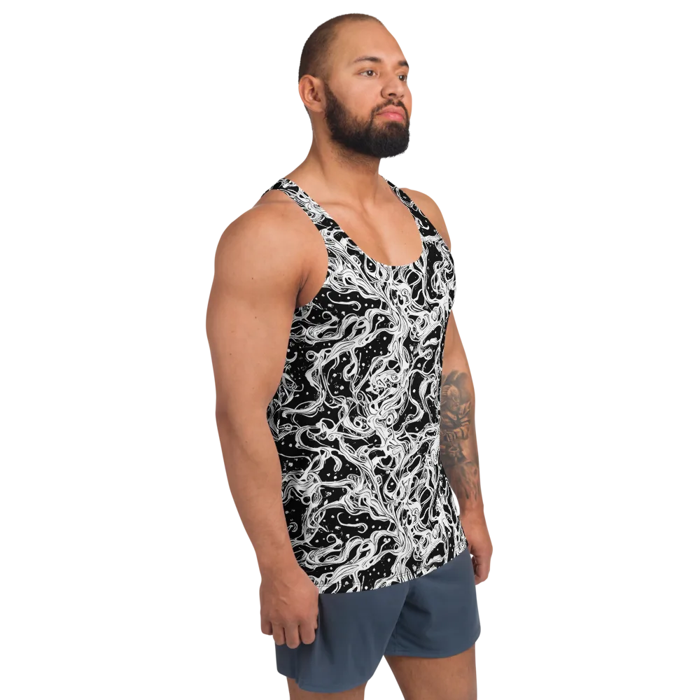 Sonic Smoke on Men's Tank Top — Right Front
