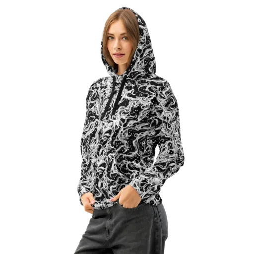 Sonic Smoke on a Cotton Hoodie